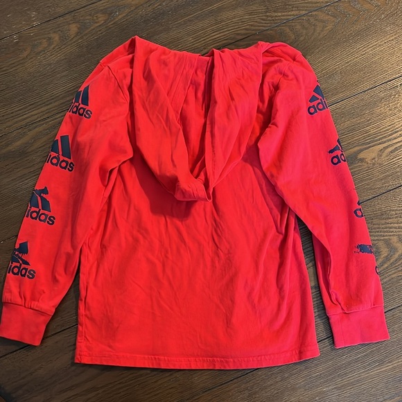 Size 7 adidas hooded top - Picture 4 of 4